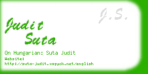 judit suta business card